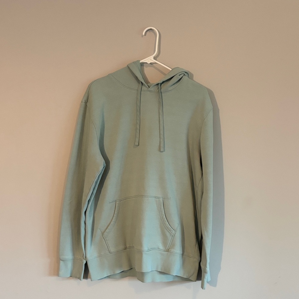 Men's Large Pullover Hoodie in Light Sage